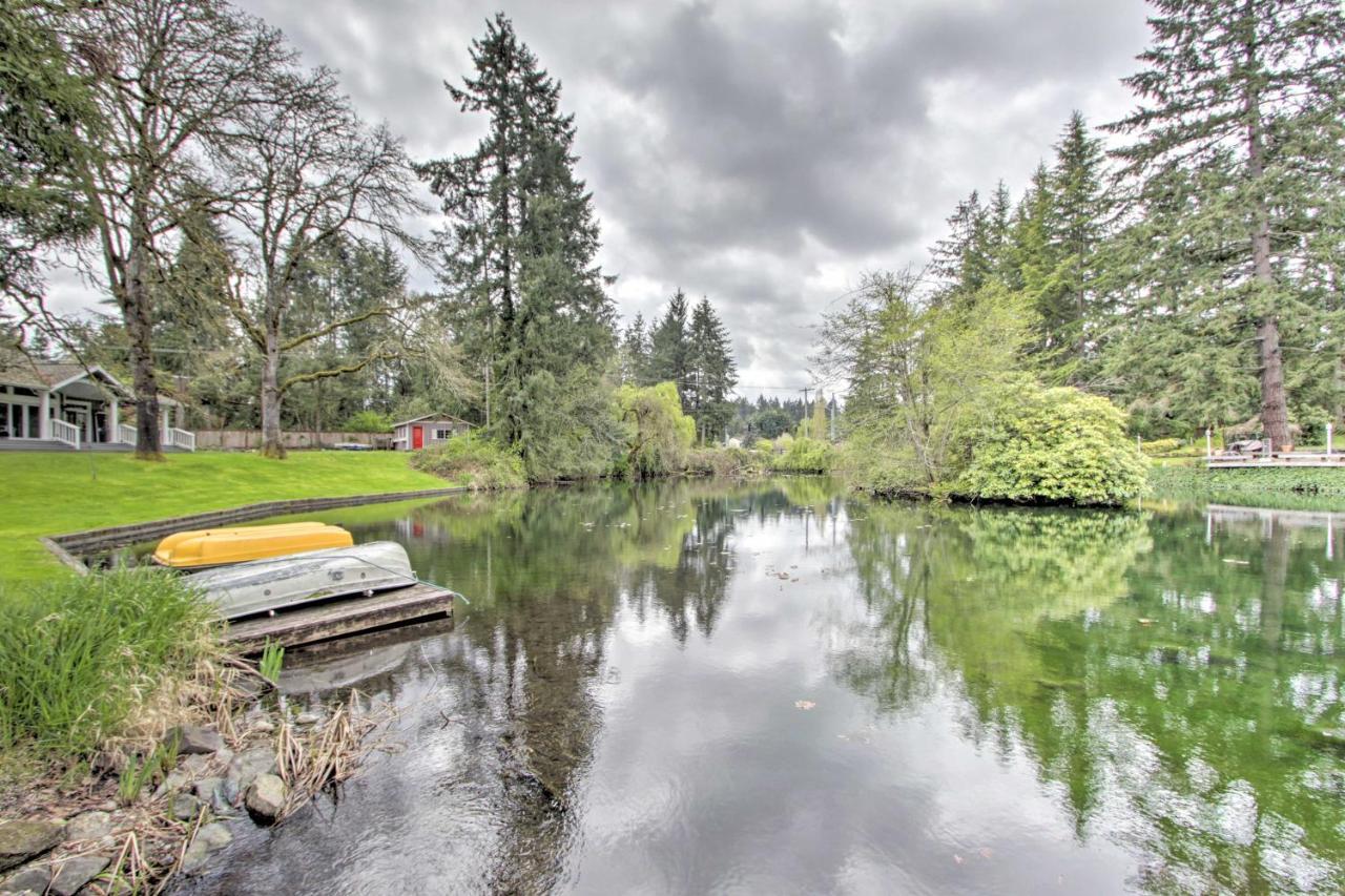 Contemporary Tacoma Cottage With Deck And Pond! Esterno foto